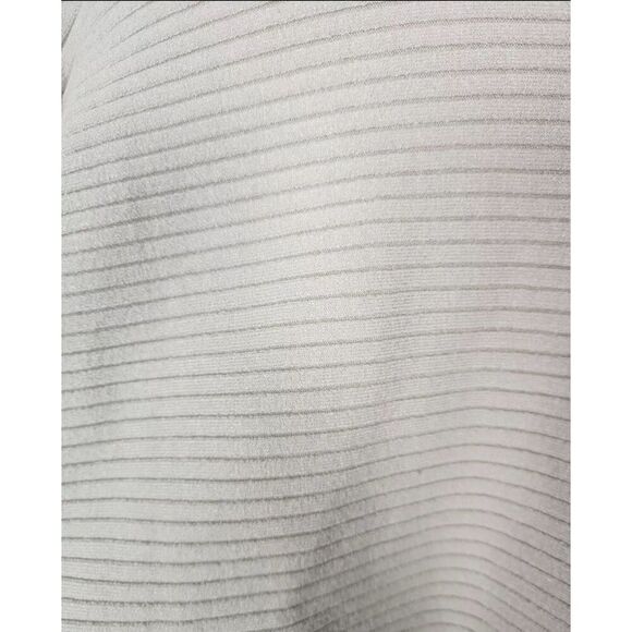 Good American Women's Sz 7 XXXL Oversized Ribbed Cropped Sweater In Oatmeal - Picture 3 of 5